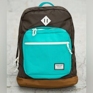Burton Big Kettle Backpack 26L Teal Brown Skate Y2K Style